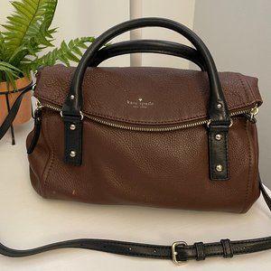 Kate Spade ♠️ Cobble Hill Small Leslie Crossbody Bag in Chocolate